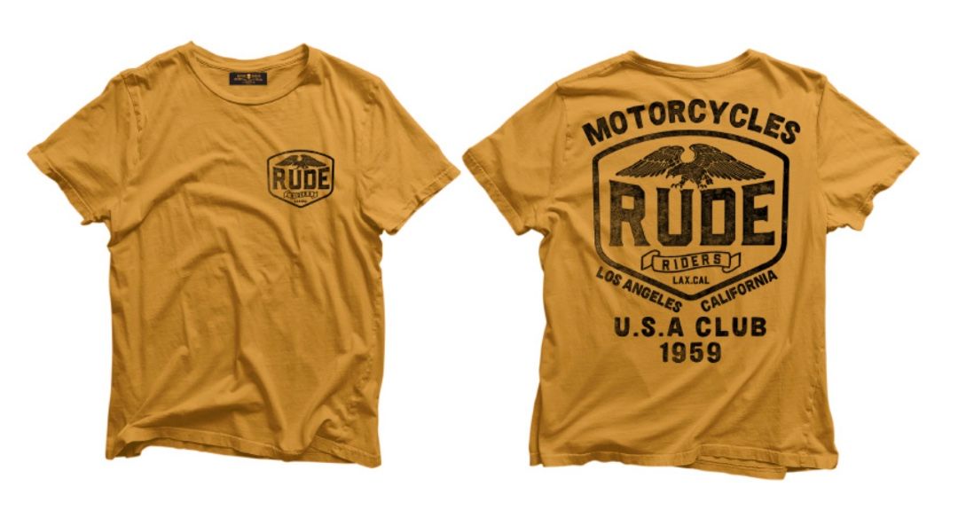 RUDE RIDERS t-shirt U.S.A. CLUB