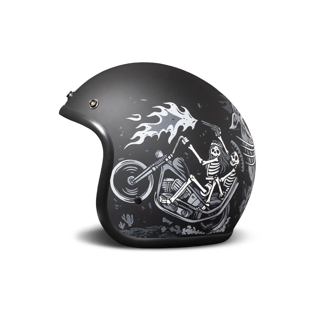 DMD Jet Retro GHOST RIDER Helmet
