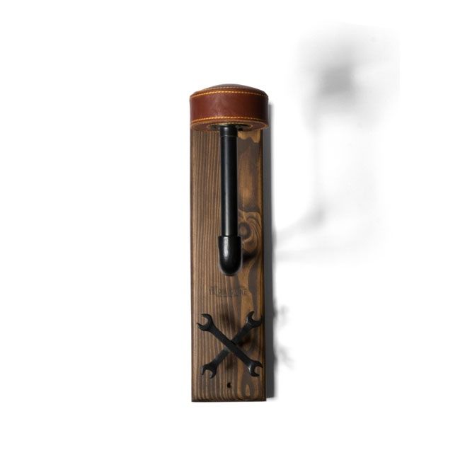 TRIP MACHINE Wall Mounted Motorcycle Helmet Holder