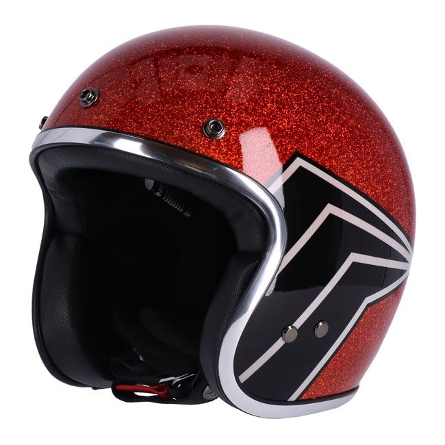 13 1/2 SKULL BUCKET HELMET FLAKE AMBER Helmet