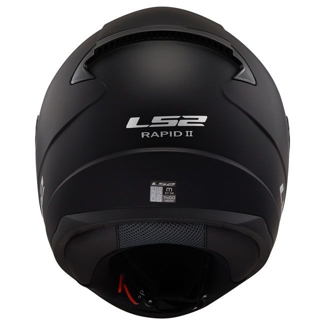 Casco LS2 RAPID II SOLID MATT BLACK