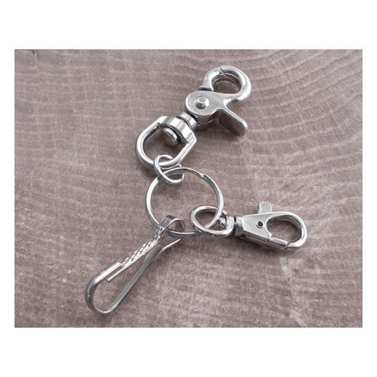 Portachiavi AMIGAZ HARDWARE 4 PACK TRIGGER SNAP HOOK