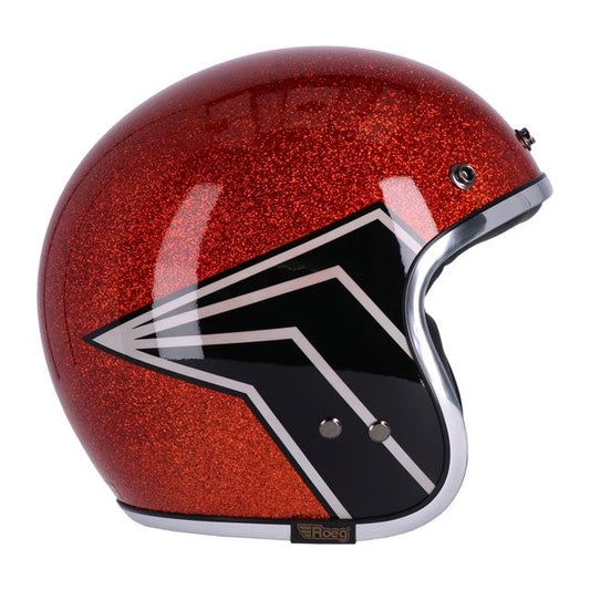 Casco 13 1/2 SKULL BUCKET HELMET FLAKE AMBER