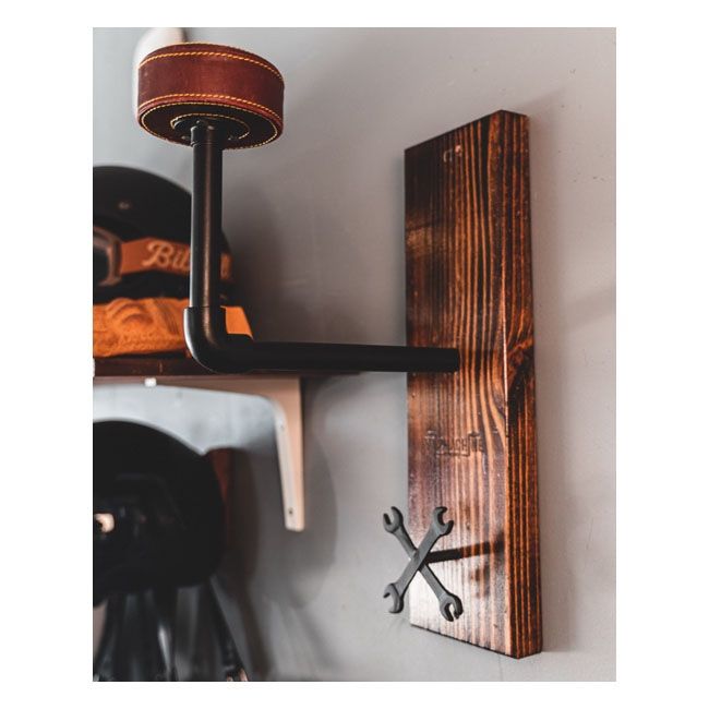 TRIP MACHINE Wall Mounted Motorcycle Helmet Holder