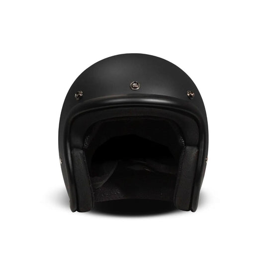 Casco DMD Jet Retro MATT BLACK
