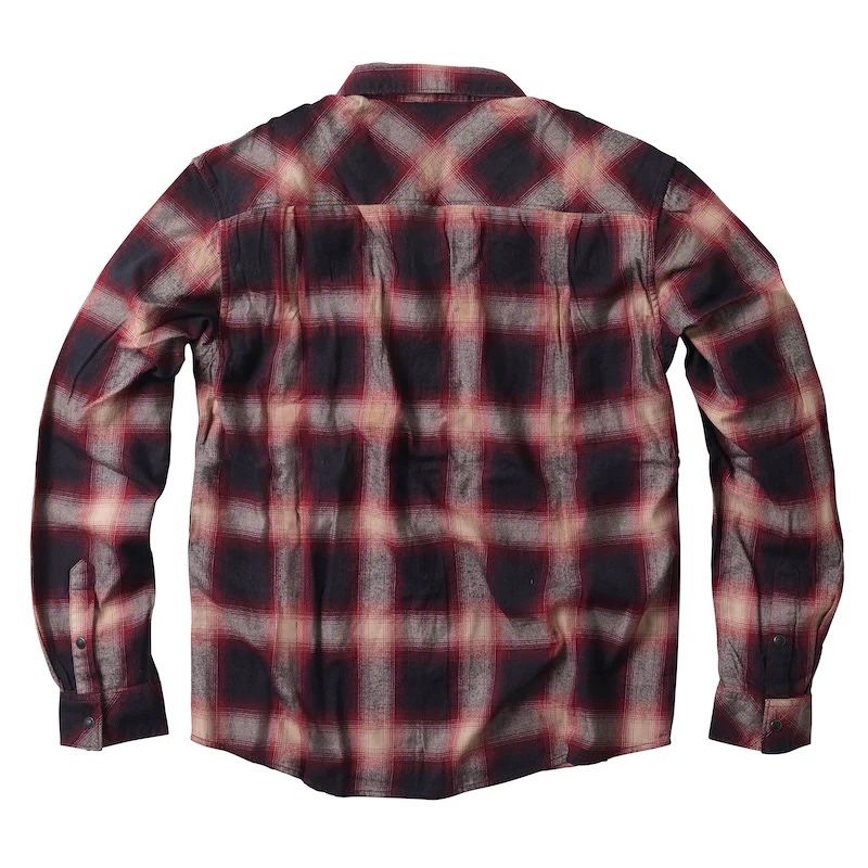 WCC Outlaw flannel shirt - red/grey