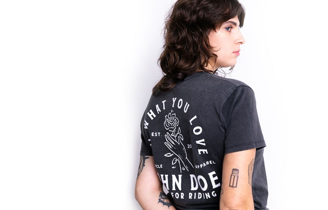 JOHN DOE T-shirt ROSE FADE OUT