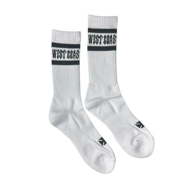 WCC OG CREW SOCKS - White