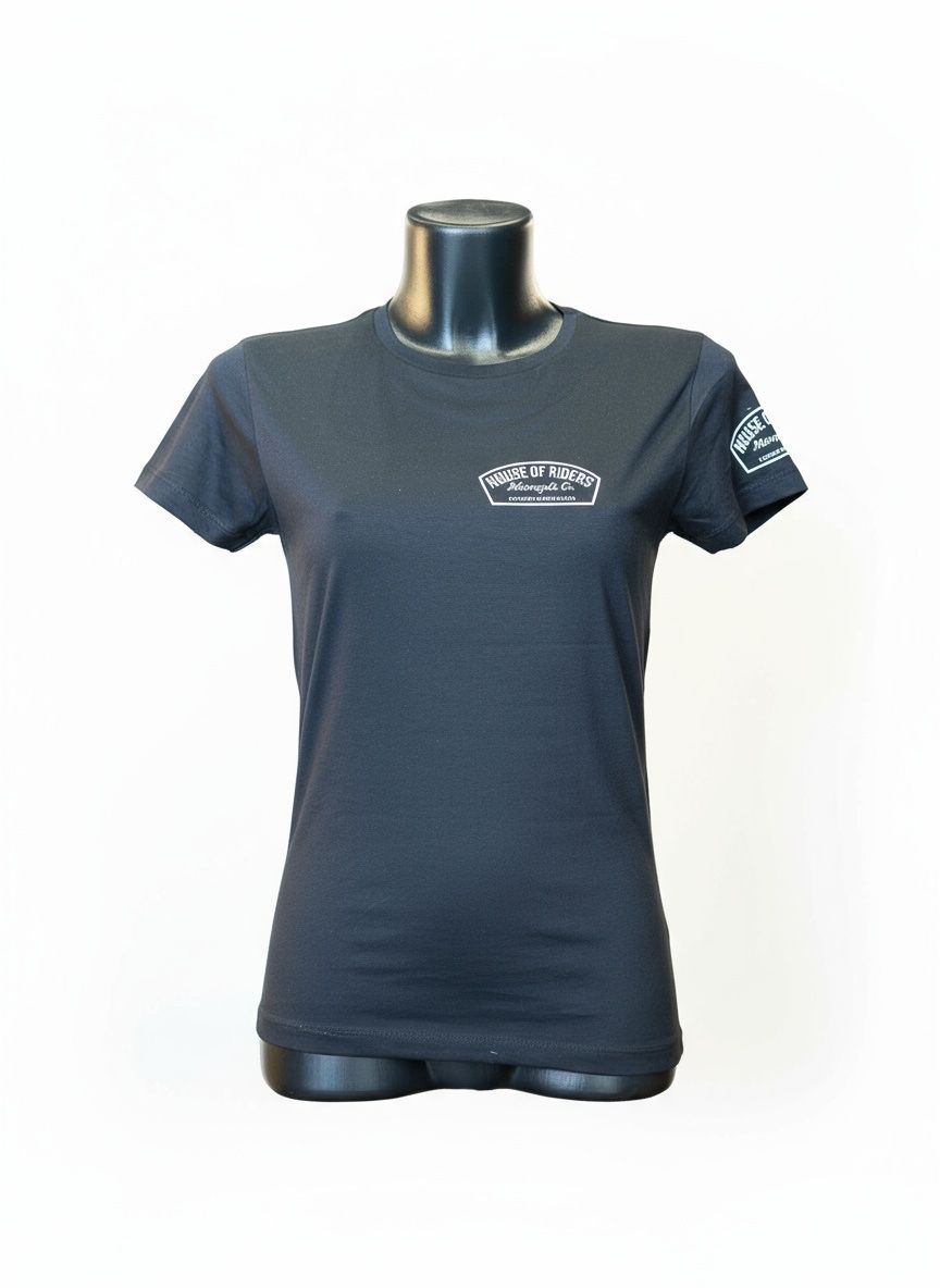 HOUSE of RIDERS T-Shirt Damen Schwarz