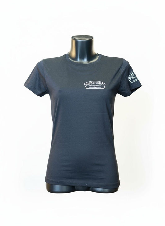 HOUSE of RIDERS T-Shirt Donna Black