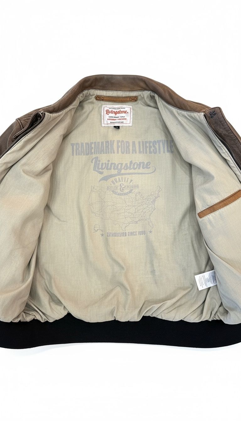Light Brown Leather Jacket STURGIS