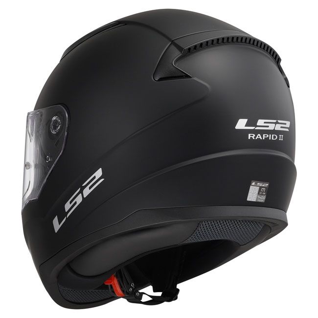 Casco LS2 RAPID II SOLID MATT BLACK