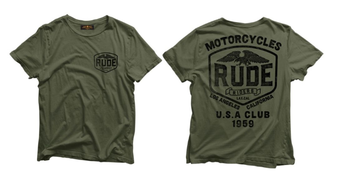 RUDE RIDERS t-shirt U.S.A. CLUB