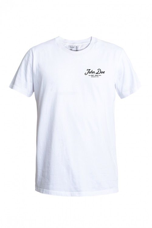 JOHN DOE T-shirt JD LETTERING