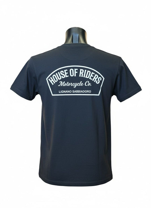 HOUSE of RIDERS T-Shirt Uomo Black