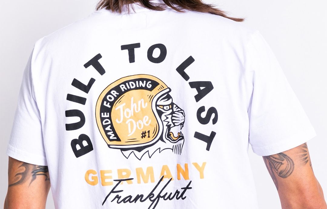 JOHN DOE T-shirt BUILT TO LAST