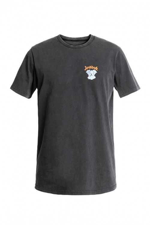 JOHN DOE T-shirt EAGLE FADE OUT BLACK