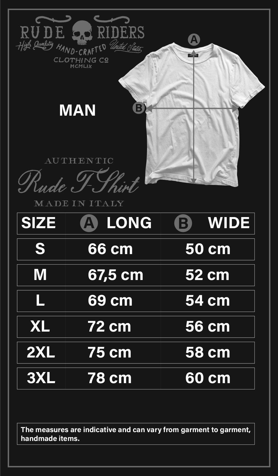 RUDE RIDERS t-shirt U.S.A. CLUB