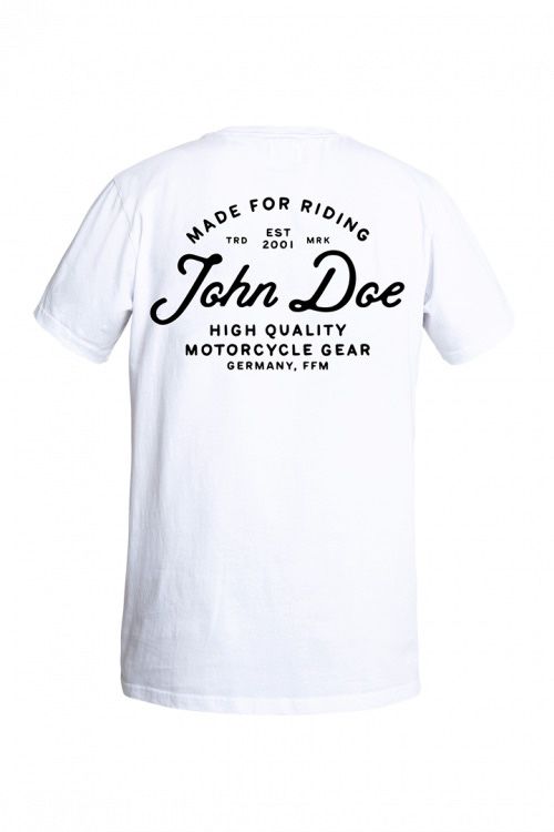 JOHN DOE T-shirt JD LETTERING