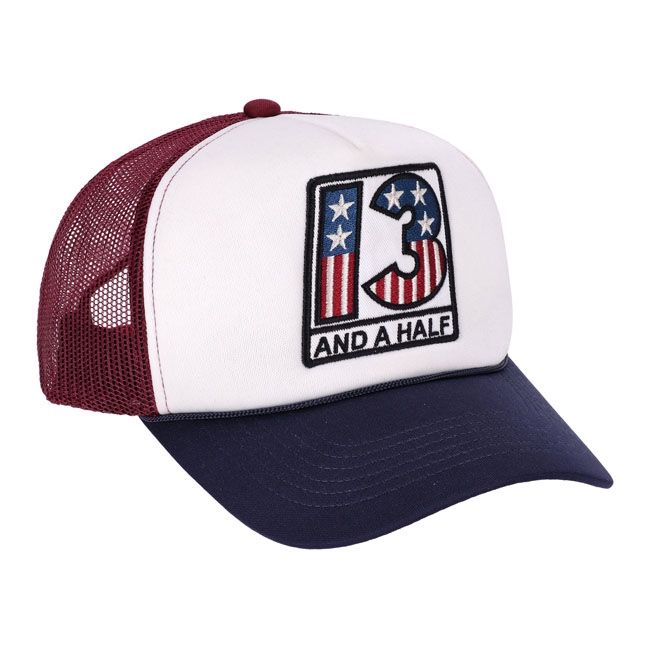 Cappellino 13 1/2 AMERICANA TRUCKER BLU