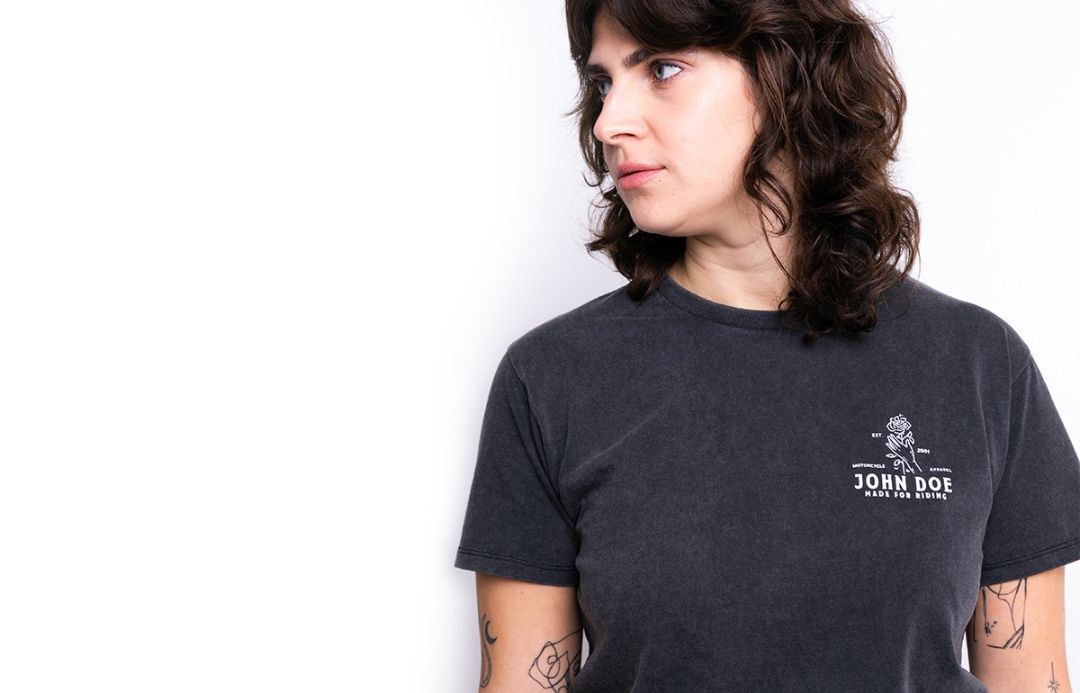 JOHN DOE T-shirt ROSE FADE OUT