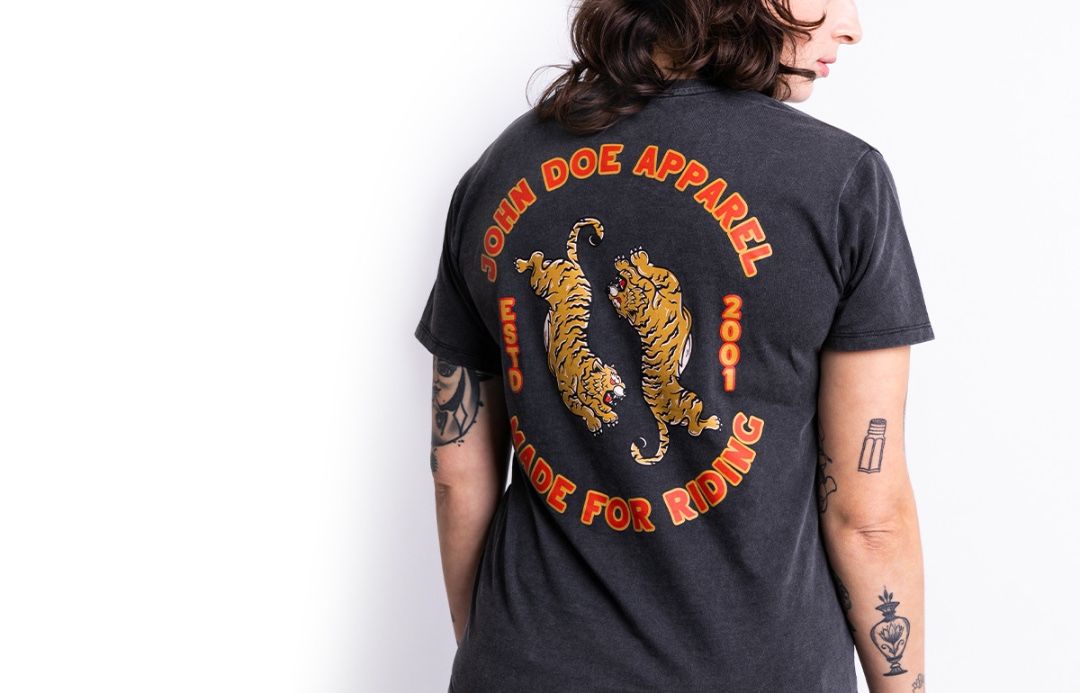 JOHN DOE T-shirt TIGER II FADE OUT
