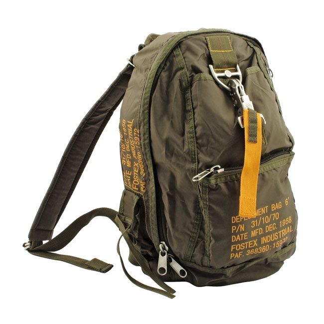 Zaino ARMY SURPLUS PARACHUTE BAG 6 GREEN