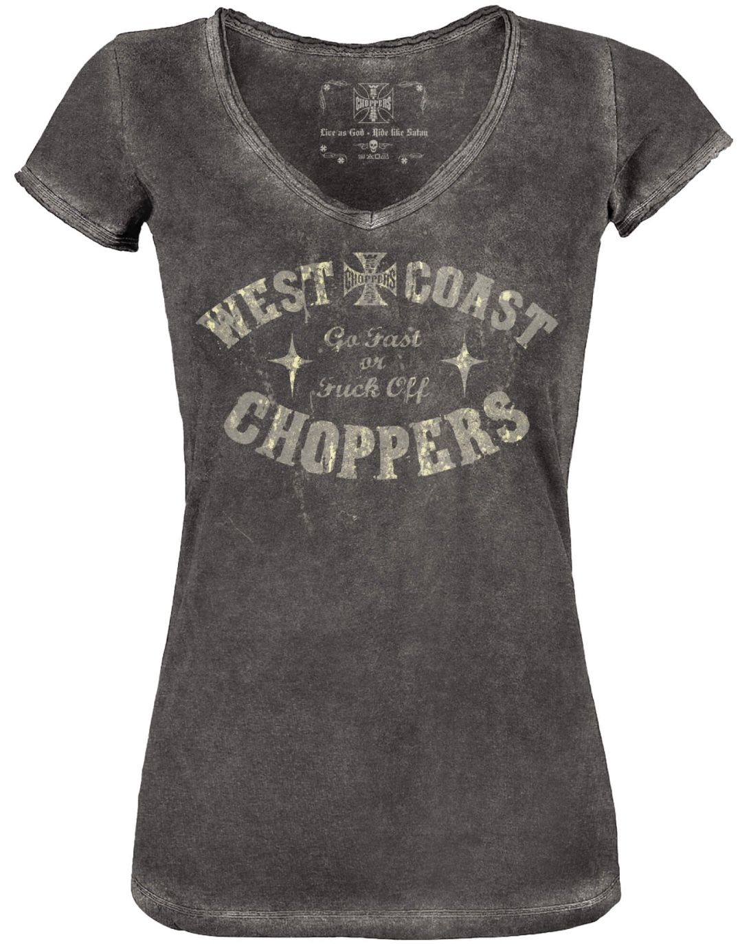 Women's T-Shirt WCC GO FAST V NECK