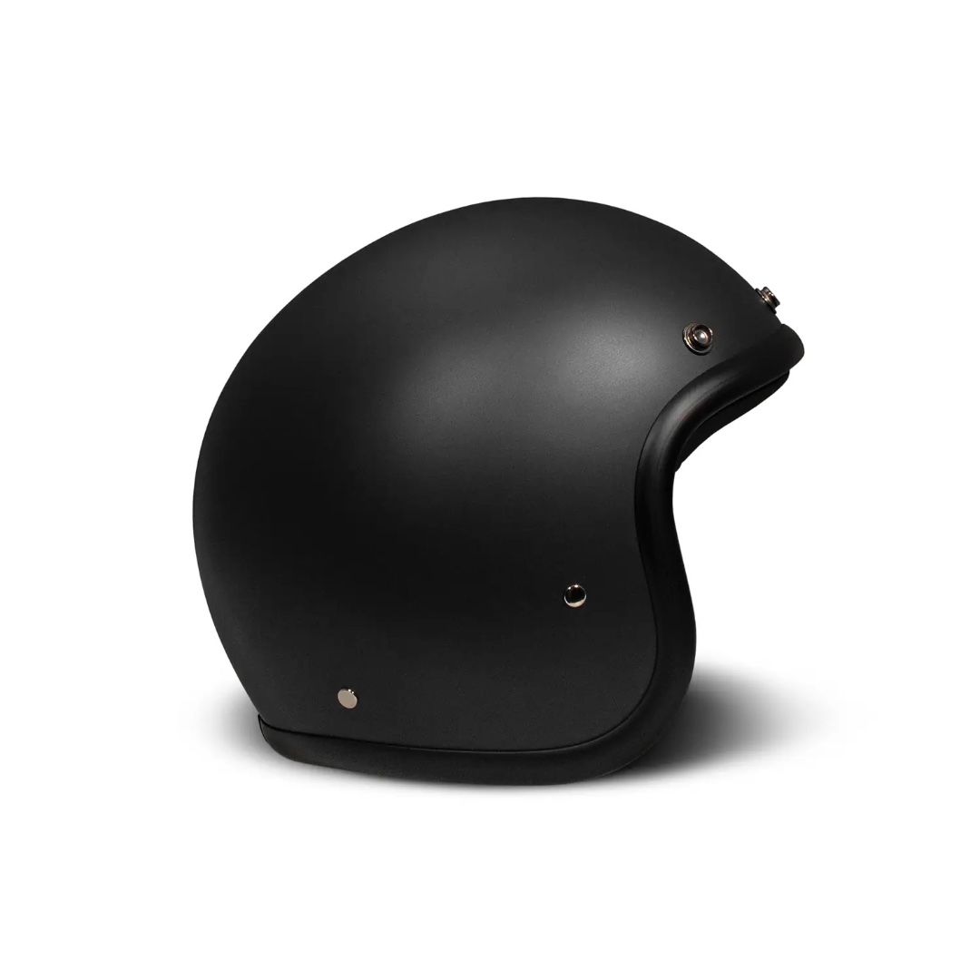 DMD Jet Retro Helmet, Matt Black