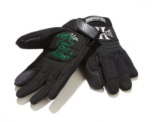 Guanti WCC - RIDING GLOVES - Black