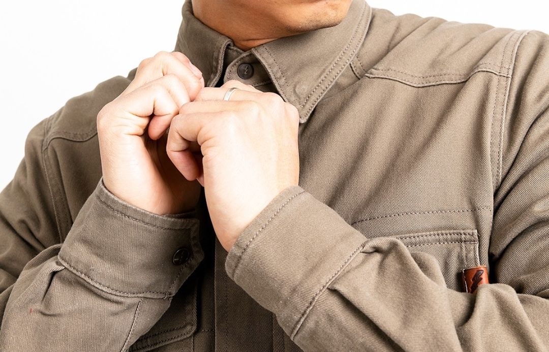 JOHN DOE Camicia Moto CAMEL