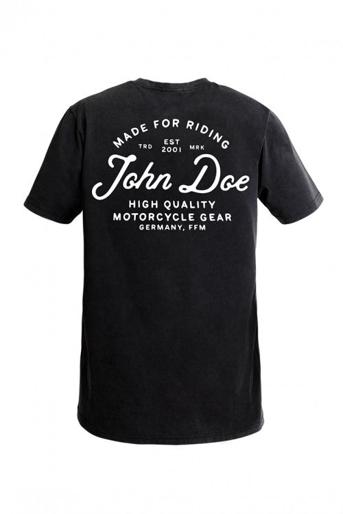 JOHN DOE T-shirt with JD lettering