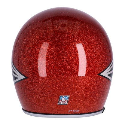 13 1/2 SKULL BUCKET HELMET FLAKE AMBER Helmet