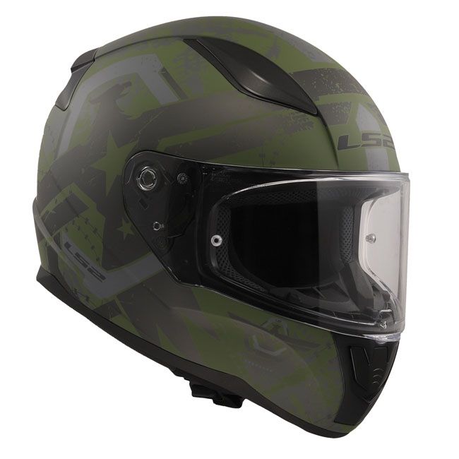 LS2 RAPID II THUNDER BIRDS MILITARY Helm