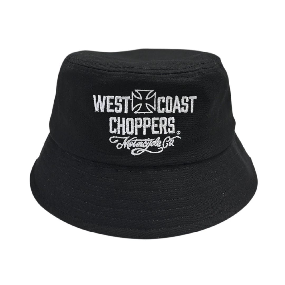 Cappello WCC MOTORCYCLE CO. BUCKET HAT - BLACK