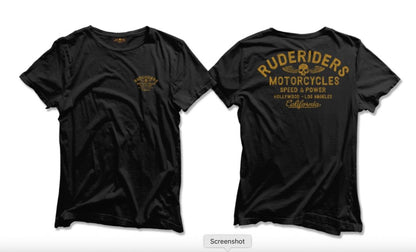 RUDE RIDERS t-shirt donna "RUDE RIDERS"