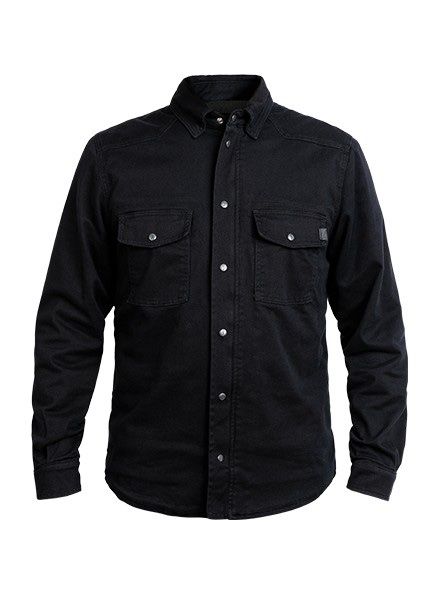 JOHN DOE Camicia Moto BLACK