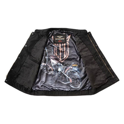 WCC X 13 1/2 DOMINATOR BLACK CANVAS RIDING WESTE