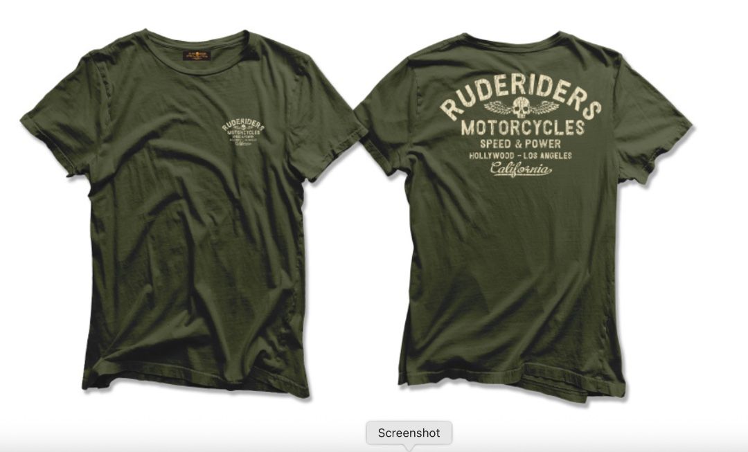 RUDE RIDERS t-shirt donna "RUDE RIDERS"