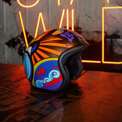 Casco DMD Jet Retro TRIP