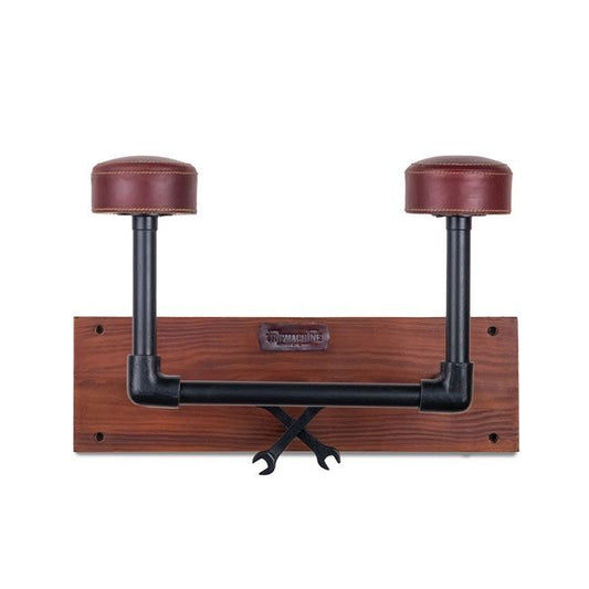 TRIP MACHINE Motorcycle Helmet Wall Mount (double)