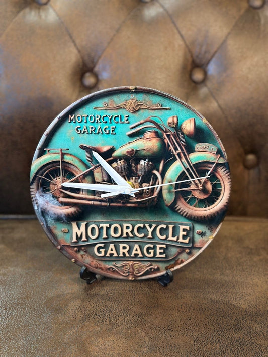 Orologio Moto ART STUDIO (mod. Motorcycle Garage) 20cm