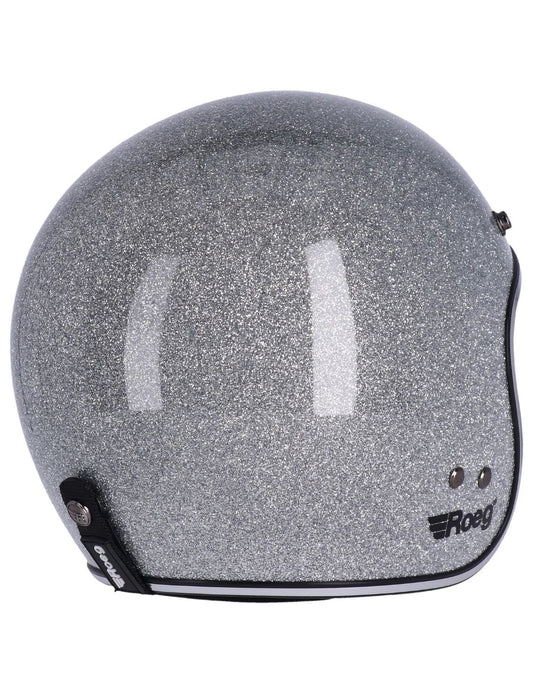 ROEG JETT Helmet Disco Ball Silver