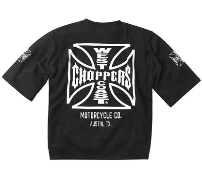 WCC CFL Short Sleeve Crewneck Sweatshirt - BLACK