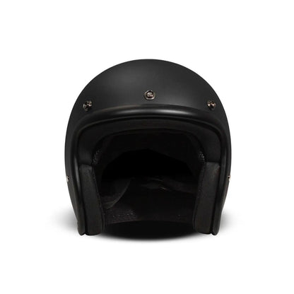 Casco DMD Jet Retro MATT BLACK