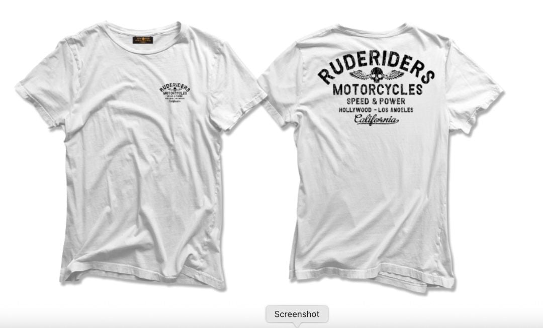 RUDE RIDERS t-shirt donna "RUDE RIDERS"