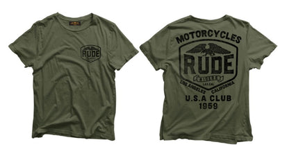 RUDE RIDERS t-shirt U.S.A. CLUB