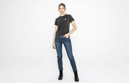 JOHN DOE T-shirt LIVE FAST SKULL FADE OUT BLACK