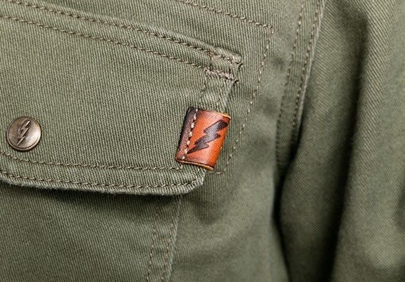 JOHN DOE Motorcycle Shirt OLIVE