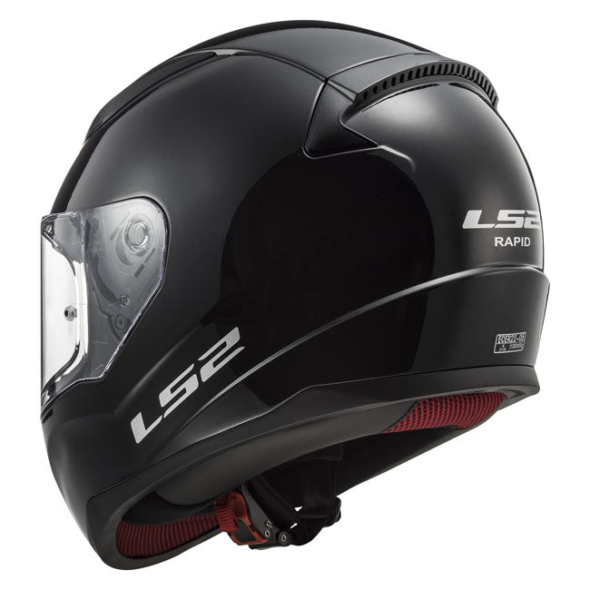 Casco LS2 Rapid II Solid nero lucido